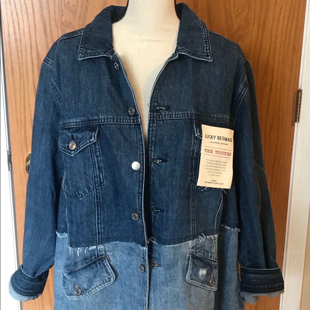 Lucky Brand NWT trucker denim jacket size 3x